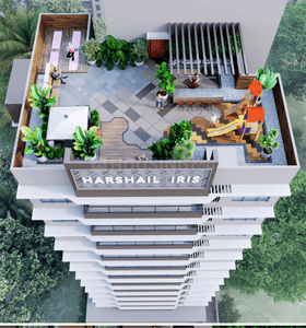Project Image of 0.0 - 1499.09 Sq.ft 3 BHK Apartment for buy in Harshmaan Harshail Iris Apartment