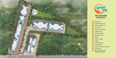 Project Image of 280.0 - 569.0 Sq.ft 1 BHK Apartment for buy in Maple Aapla Ghar Talegaon Dhamdhere