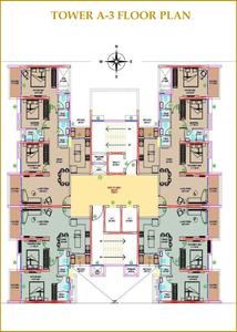 Project Image of 851.86 - 1082.53 Sq.ft 2 BHK Apartment for buy in Sarsan Nancy Hill View A3