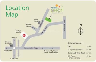 Project Image of 1170.0 - 1630.0 Sq.ft 2 BHK Apartment for buy in Adithi Pearl