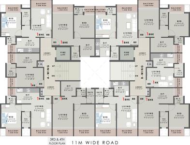 Project Image of 308.71 - 311.62 Sq.ft 1 RK Apartment for buy in Venkatesha Alankar