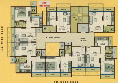 Project Image of 139.72 - 309.46 Sq.ft 1 RK Apartment for buy in Ashiana Pratik Heritage