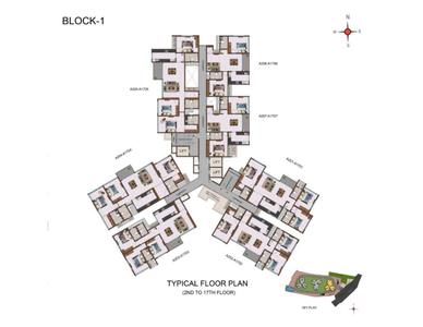 Project Image of 1307.0 - 2581.0 Sq.ft 2 BHK Apartment for buy in Casagrand Aquagrove