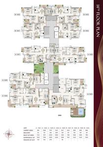 Project Image of 1420.0 - 3093.0 Sq.ft 3 BHK Apartment for buy in Achyut Skyhigh