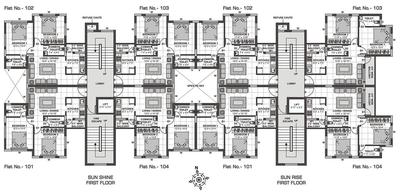 Project Image of 507.0 - 1058.0 Sq.ft 2 BHK Apartment for buy in Pushkar Orchid Greens Phase II