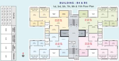 Project Image of 630.0 - 635.0 Sq.ft 2 BHK Apartment for buy in Kumar Princeville B4 And B5