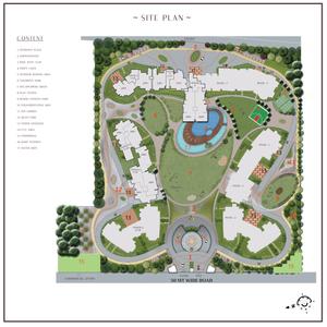 Project Image of 1120.0 - 1801.83 Sq.ft 3 BHK Apartment for buy in T And T Eutopia Phase 1