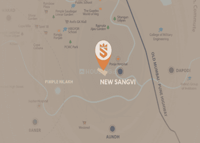 Project Image of 684.37 - 903.63 Sq.ft 2 BHK Apartment for buy in Garve Patil Samrajya C Wing