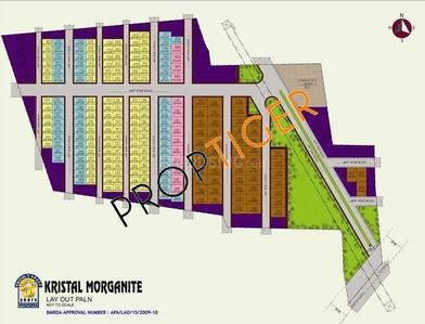 Project Image of 1200.0 - 2400.0 Sq.ft Residential Plot Plot for buy in Kristal Morganite