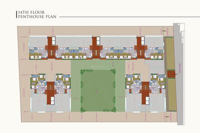 Pratham Realty Tower 3 Cluster Plan 1