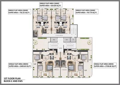 Project Image of 1700.0 - 1900.0 Sq.ft 3 BHK Apartment for buy in Aetro Heights
