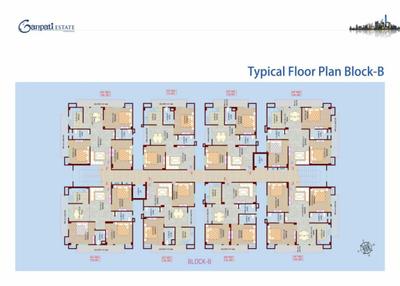 Project Image of 1100.0 - 1440.0 Sq.ft 2 BHK Apartment for buy in Ganpati Estate A B C