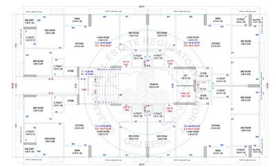 Project Image of 0.0 - 913.64 Sq.ft 3 BHK Apartment for buy in Om Ozone Sky