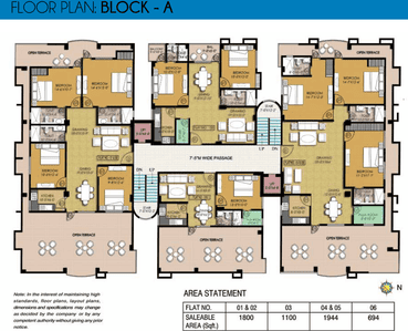 Project Image of 694.0 - 2202.0 Sq.ft 1 BHK Apartment for buy in Mundeshwari Terrace Gardenia