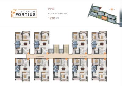 Project Image of 0.0 - 1210.0 Sq.ft 2 BHK Apartment for buy in Signature Fortius