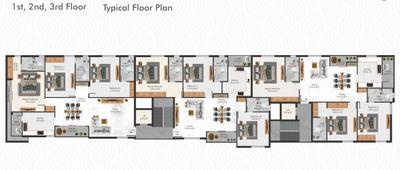 Project Image of 1667.0 - 1872.0 Sq.ft 3 BHK Apartment for buy in Legendary Bliss