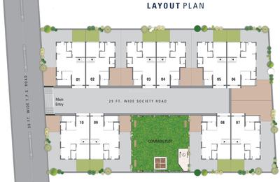 Project Image of 0.0 - 2094.0 Sq.ft 4 BHK Villa for buy in Vinayak Omkar Bunglows