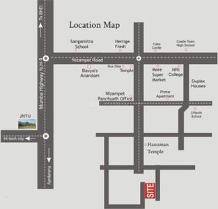 Project Image of 1140.0 - 1200.0 Sq.ft 2 BHK Apartment for buy in Hanuma Vedadri Homes