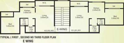 Project Image of 500.0 - 965.0 Sq.ft 1 BHK Apartment for buy in Nirvaana Greens