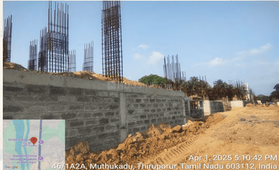 Project Image of 429 Sq.ft 1 RK Apartment / Flat for sale in Muttukadu for Rs. 4500000