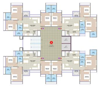 Project Image of 1845 Sq.ft 3 BHK Apartment / Flat for sale in Zundal for Rs. 7900000