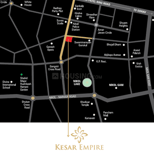 Project Image of 1065.3 - 1475.73 Sq.ft 3 BHK Apartment for buy in Kesar Empire
