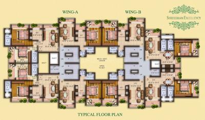 Project Image of 625.0 - 900.0 Sq.ft 1 BHK Apartment for buy in Shreedham Excellency