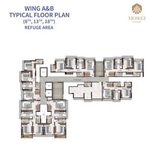 Project Image of 448.0 - 878.0 Sq.ft 1 BHK Apartment for buy in Q Group Merkez