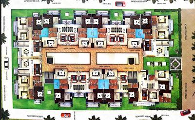 Project Image of 834.2 - 1436.23 Sq.ft 2 BHK Apartment for buy in Skynet Galaxy Shanti Niketan