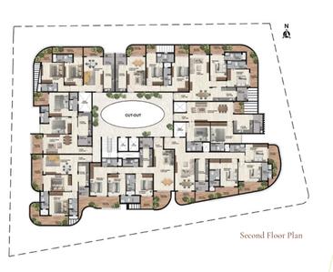 Project Image of 895.17 - 1355.0 Sq.ft 2 BHK Apartment for buy in The Curve