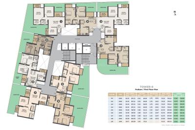 Project Image of 1400 Sq.ft 3 BHK Apartment / Flat for sale in Manjari Khurd for Rs. 13500000