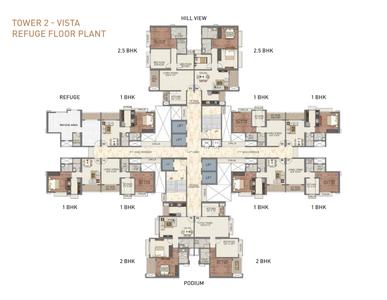 Project Image of 415.49 - 1125.8 Sq.ft 1 BHK Apartment for buy in Paradise Sai World Dreams