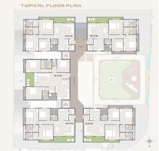 Project Image of 1106.0 - 1327.0 Sq.ft 3 BHK Apartment for buy in Nagda Rajmani Residency