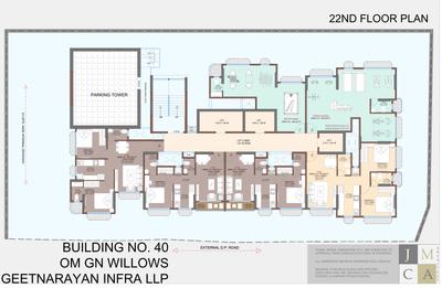 Project Image of 356.0 - 545.0 Sq.ft 1 BHK Apartment for buy in Geetnarayan OM GN Willows