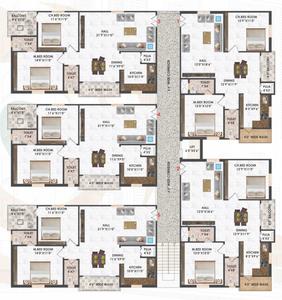 Project Image of 1220.0 - 1540.0 Sq.ft 2 BHK Apartment for buy in Bommarillu Brindavan