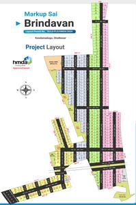 Project Image of 1575.0 - 3150.0 Sq.ft Residential Plot Plot for buy in Markup Sai Brindavan