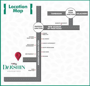 Project Image of 934.0 - 1286.0 Sq.ft 2 BHK Apartment for buy in Ruby Dakshin