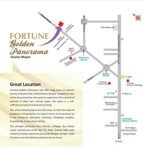 Project Image of 590.0 - 1500.0 Sq.ft Residential Plot Plot for buy in Fortune Golden Panorama
