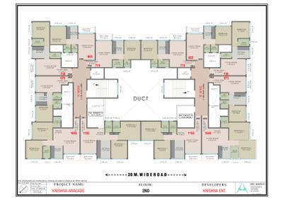 Project Image of 318.4 - 539.38 Sq.ft 1 BHK Apartment for buy in Krishna Arcade