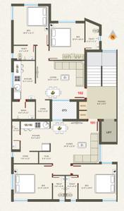 Project Image of 306.0 - 564.03 Sq.ft 1 BHK Apartment for buy in Maruti Palace
