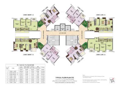 Project Image of 614 Sq.ft 1 BHK Apartment / Flat for sale in Kasarvadavali for Rs. 6500000