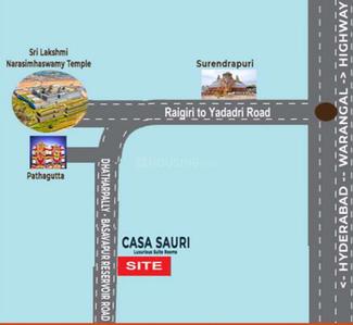 Casa Sauri Location Plan 1