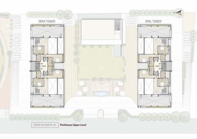 Project Image of 0.0 - 2900.0 Sq.ft 4 BHK Apartment for buy in Keystone Skyvillas Tower A And B