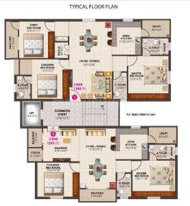 Project Image of 550.0 - 3215.0 Sq.ft 1 BHK Apartment for buy in Star Homes
