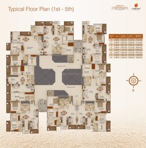 Project Image of 1715.0 - 2255.0 Sq.ft 3 BHK Apartment for buy in Udbhav Chinmaya