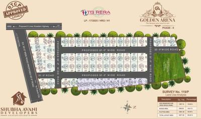 Project Image of 1340.75 - 159273.58 Sq.ft Residential Plot Plot for buy in Shubha Golden Arena Phase II