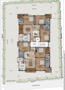 Project Image of 1152.0 - 2491.0 Sq.ft 3 BHK Apartment for buy in Sumanth Sreshta Thiruvalluvur Nagar