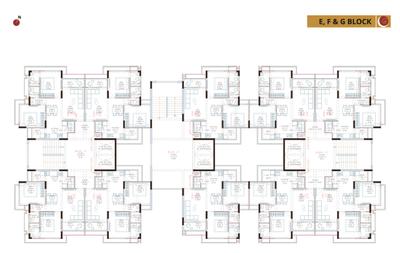 Project Image of 660.15 - 1022.79 Sq.ft 2 BHK Apartment for buy in Ganesh Rishv Octavia