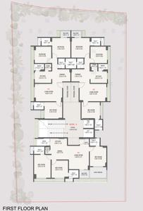 Project Image of 800.94 - 815.8 Sq.ft 3 BHK Apartment for buy in Umiya Abhilaxmi Appartments