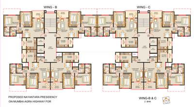 Project Image of 814.0 - 1876.0 Sq.ft 1 BHK Apartment for buy in Nayantara Presidency